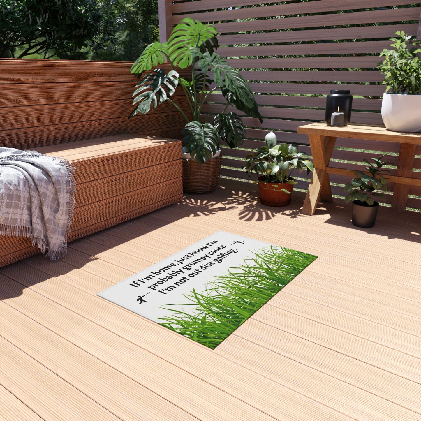 Outdoor Rug/Door Mat Disc Golf Accessory by Celestial Discs