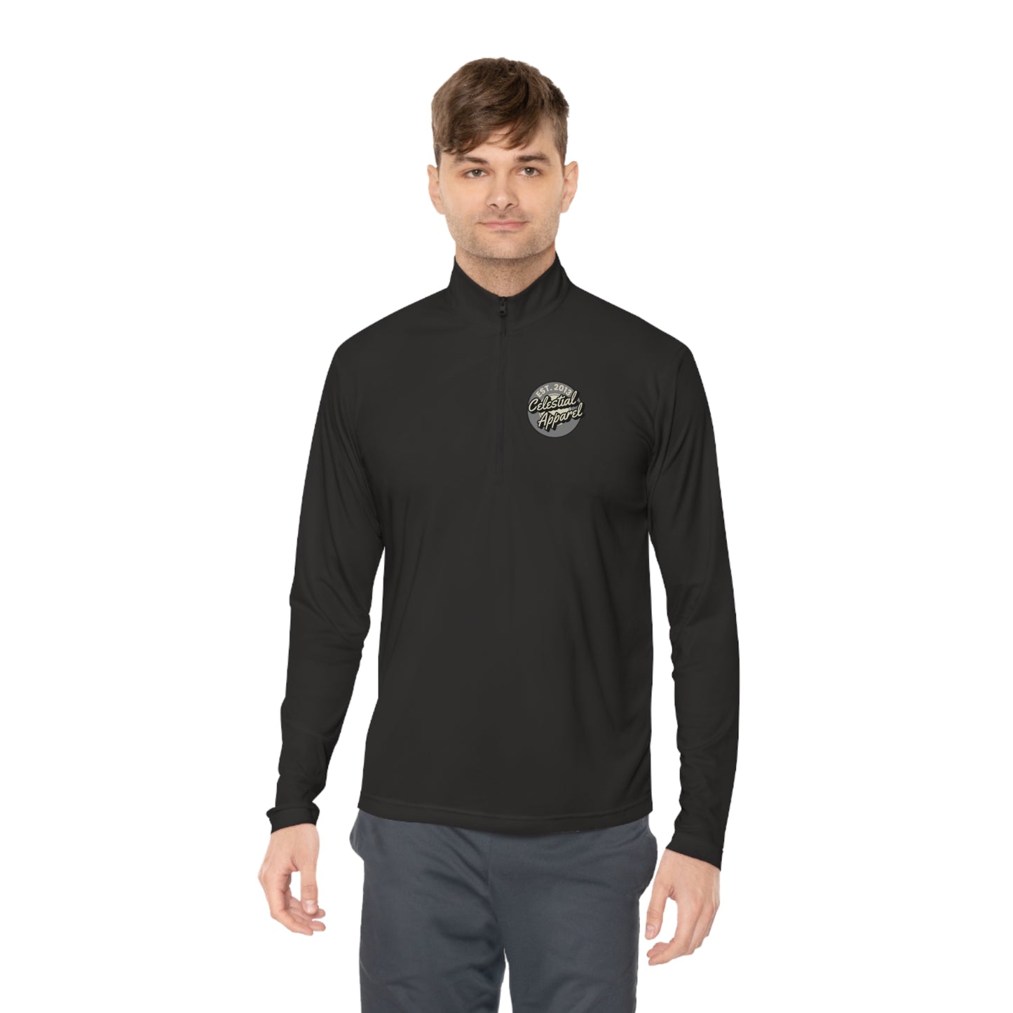 How To... Disc Golf Apparel by Celestial Discs Unisex Quarter-Zip Pullover