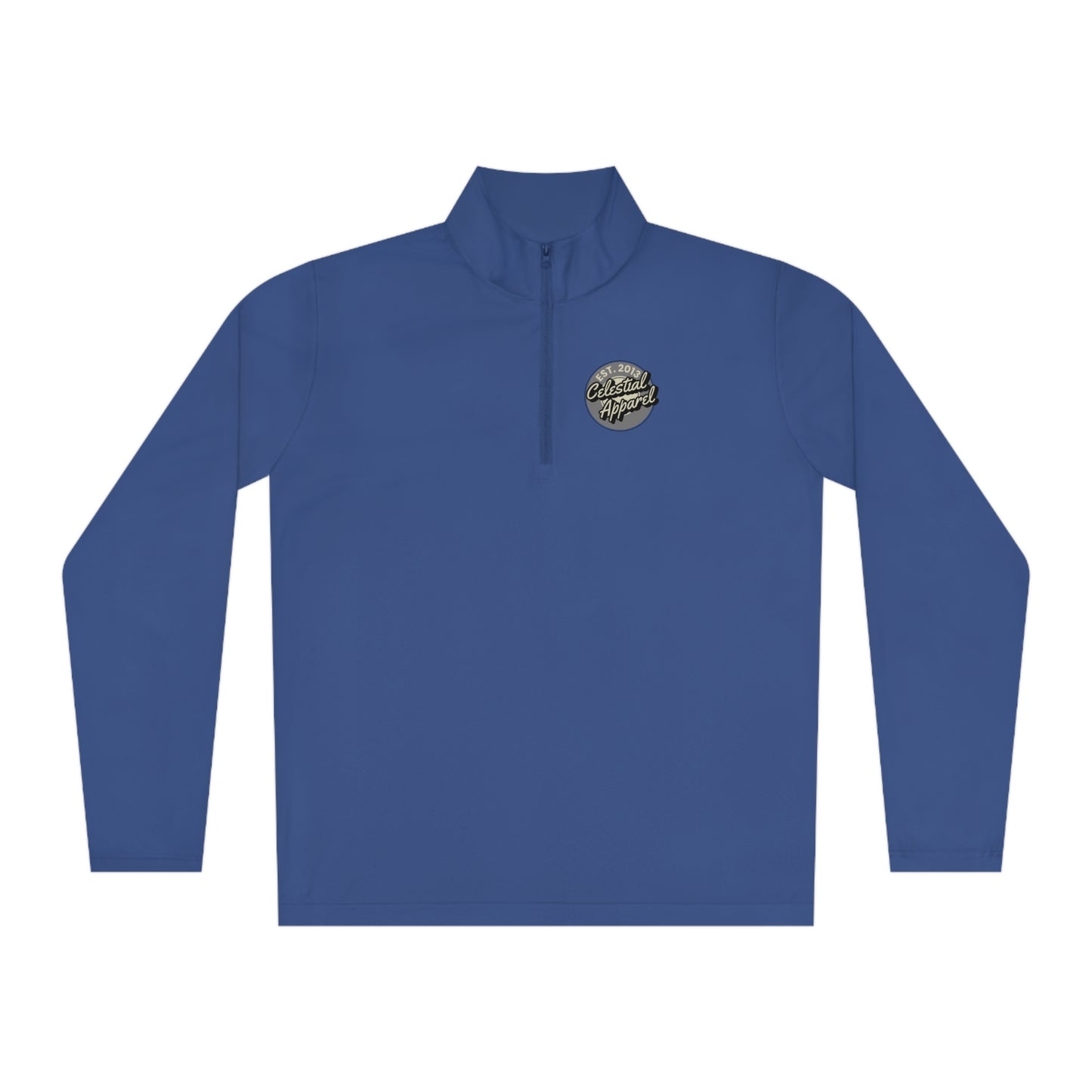 Let's F****** Go! Disc Golf Apparel by Celestial Discs Unisex Quarter-Zip Pullover