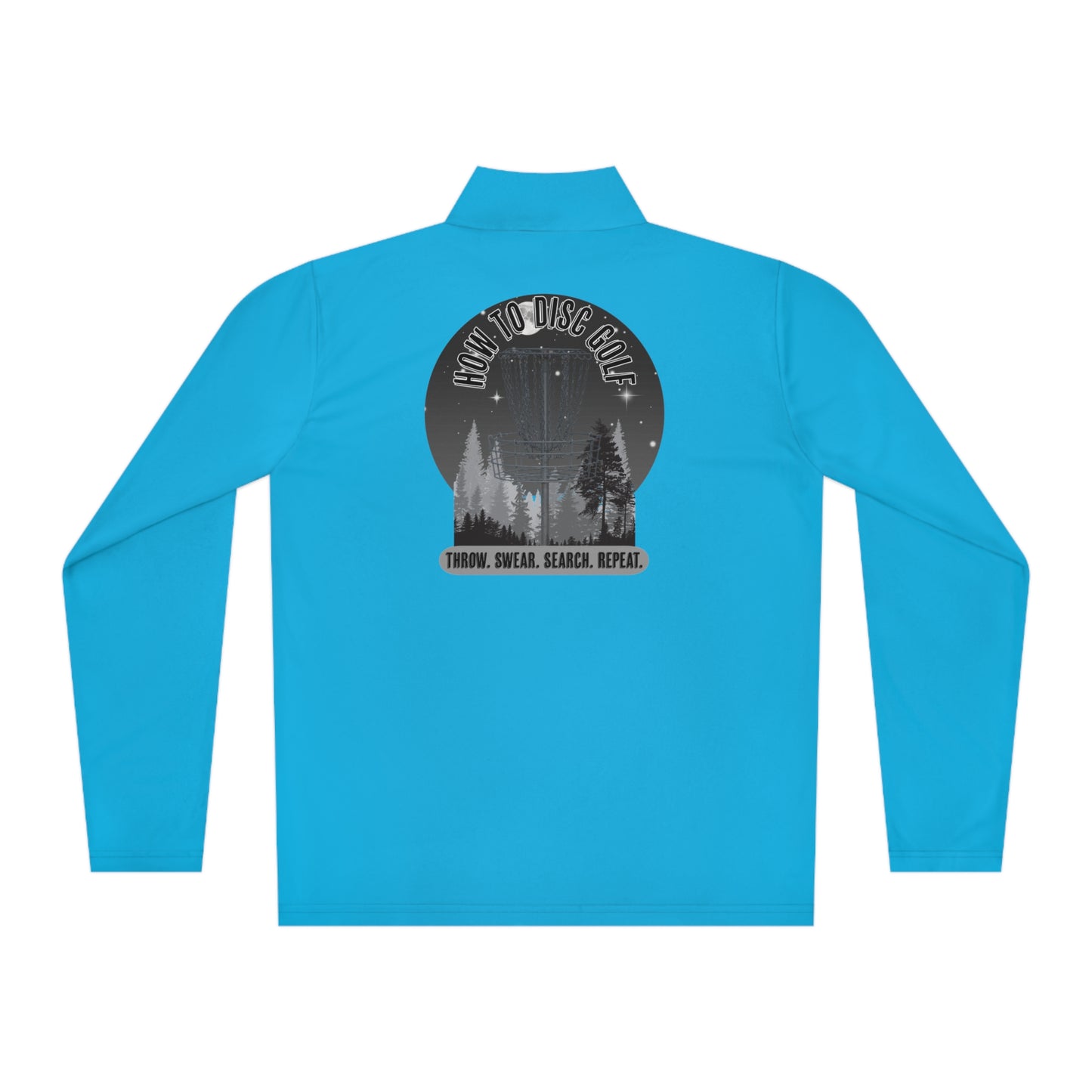 How To... Disc Golf Apparel by Celestial Discs Unisex Quarter-Zip Pullover