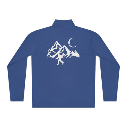 Disc Golf Apparel by Celestial Discs Unisex Quarter-Zip Pullover