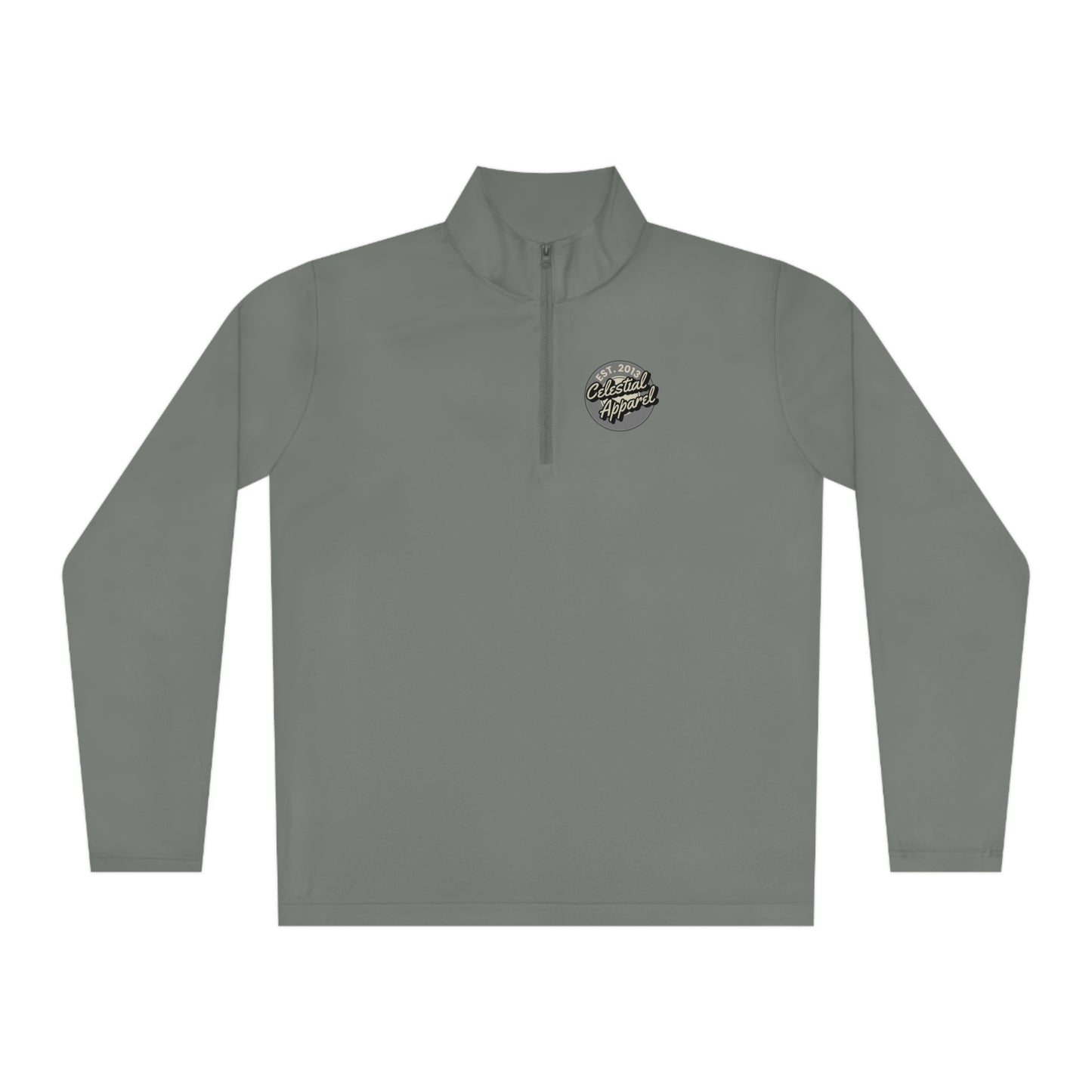 Let's F****** Go! Disc Golf Apparel by Celestial Discs Unisex Quarter-Zip Pullover