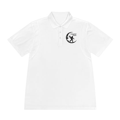 Men's Sport Polo Shirt Disc Golf Apparel by Celestial Discs