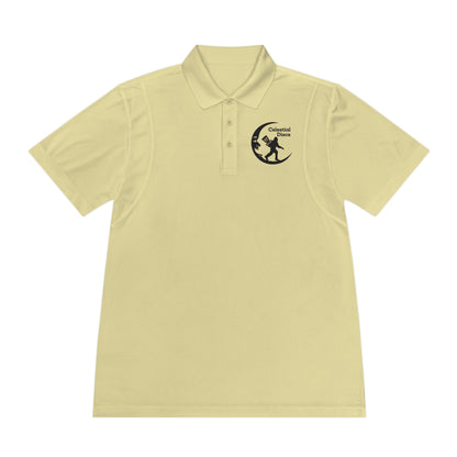 Men's Sport Polo Shirt Disc Golf Apparel by Celestial Discs