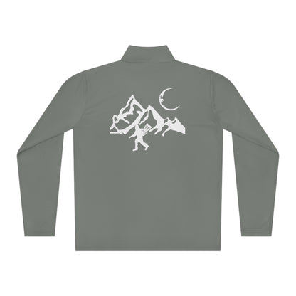 Disc Golf Apparel by Celestial Discs Unisex Quarter-Zip Pullover