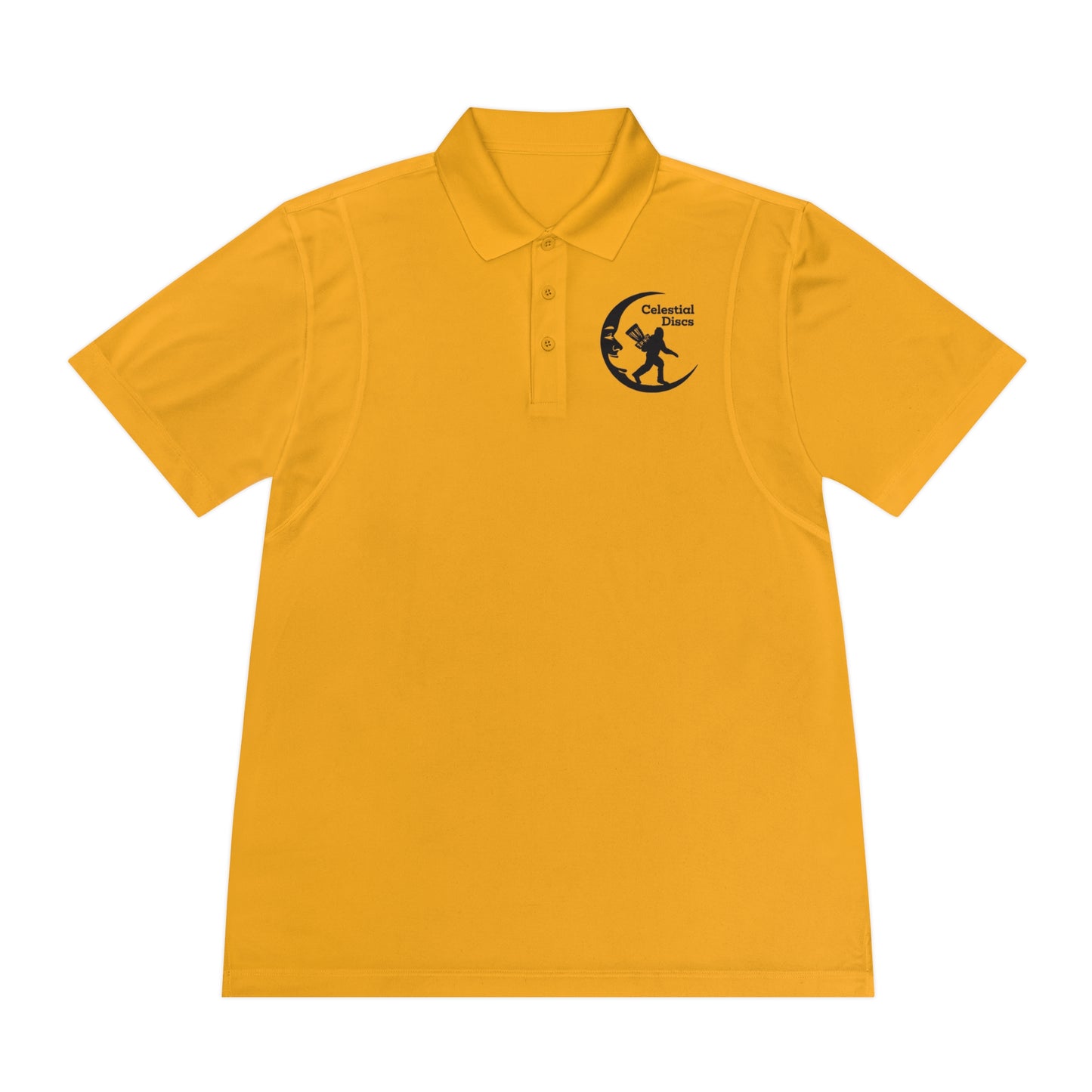 Men's Sport Polo Shirt Disc Golf Apparel by Celestial Discs