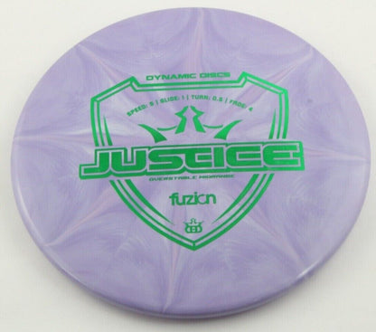 NEW Fuzion Burst Justice Mid-Range Dynamic Discs Disc Golf at Celestial