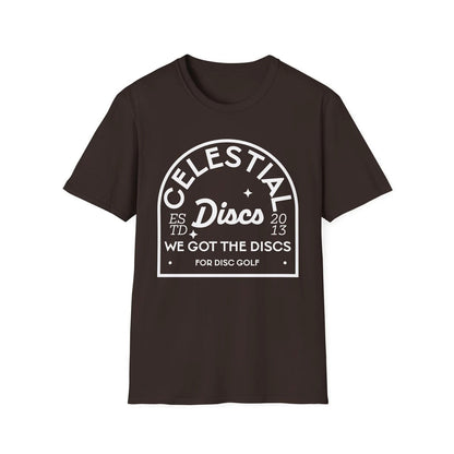 We Got The Discs... Disc Golf Apparel Softstyle T-Shirt by Celestial