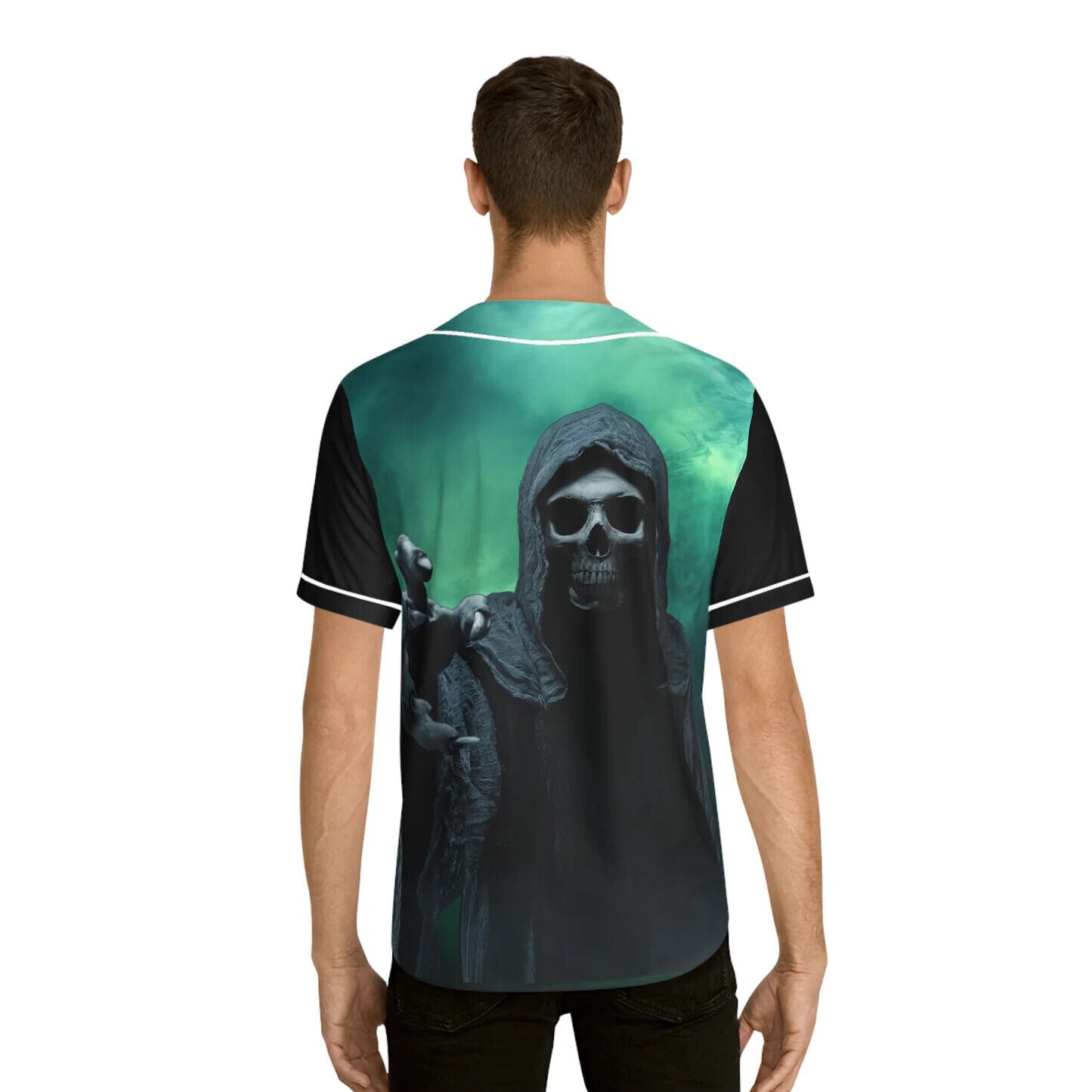 NEW Grim Reaper Men's Baseball Jersey Apparel by Celestial Discs