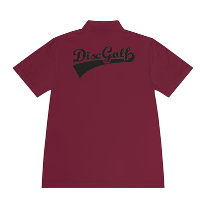 Men's Sport Polo Shirt Disc Golf Apparel by Celestial Discs