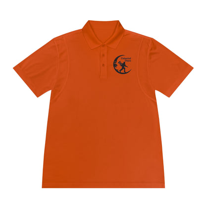 Men's Sport Polo Shirt Disc Golf Apparel by Celestial Discs