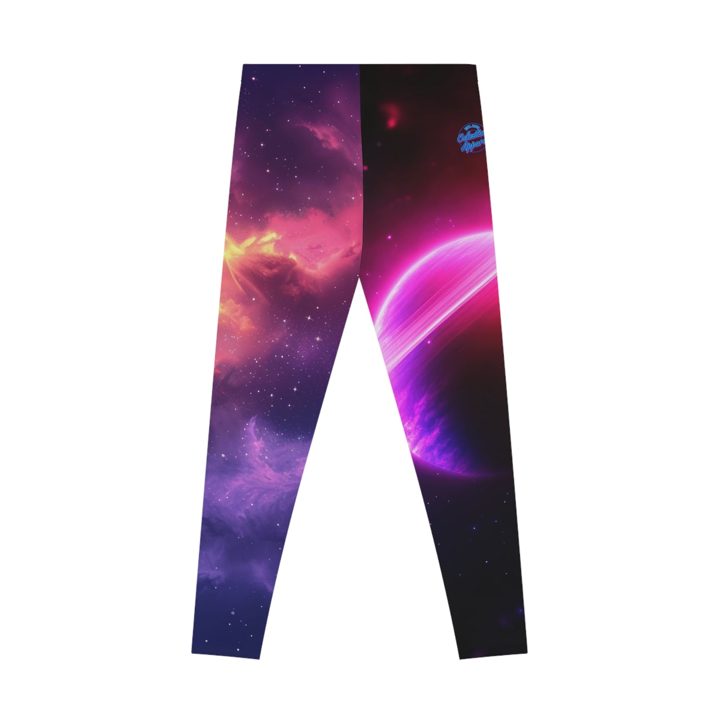 Galaxy Inspired Stretchy Leggings Women's Apparel by Celestial