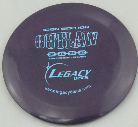 NEW Icon Outlaw 174g Purple Driver Legacy Discs Golf Disc at Celestial