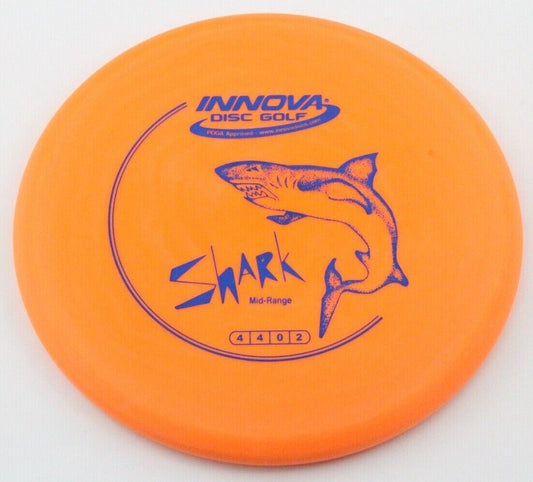 NEW DX Shark 175g Orange Mid-Range Innova Disc Golf at Celestial Discs