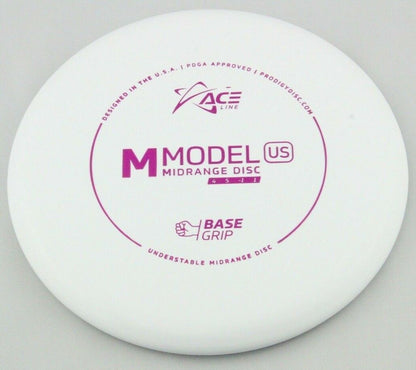 NEW Base Grip M Model US 145g White Mid-Range Prodigy Discs Golf Disc Celestial