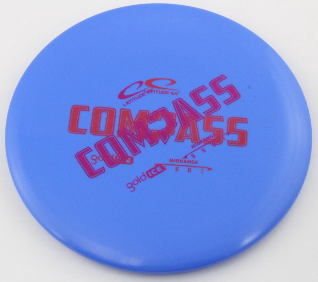 NEW Gold Ice Compass 173g Misprint Mid-range Latitude 64 Golf Discs Celestial