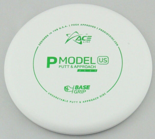 NEW BaseGrip P Model US 145g White Putter Prodigy Discs Golf Disc Celestial