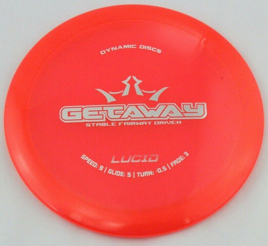 NEW Lucid Getaway 170g Red Driver Dynamic Golf Discs at Celestial