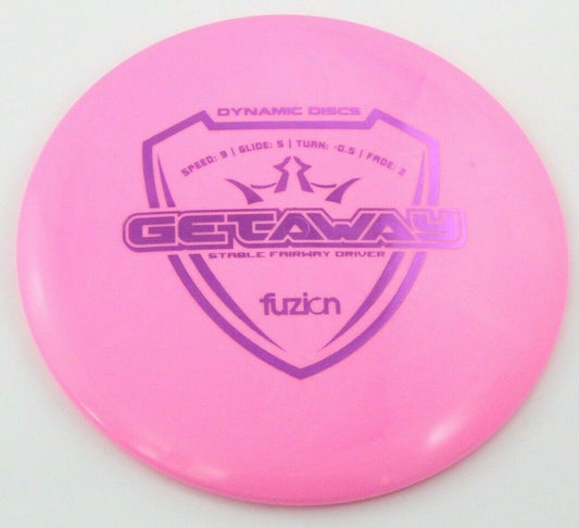 NEW Fuzion Getaway 173g Pink Driver Dynamic Golf Discs at Celestial