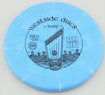 NEW Origio Burst Harp 176g Putter Westside Discs Disc Golf at Celestial