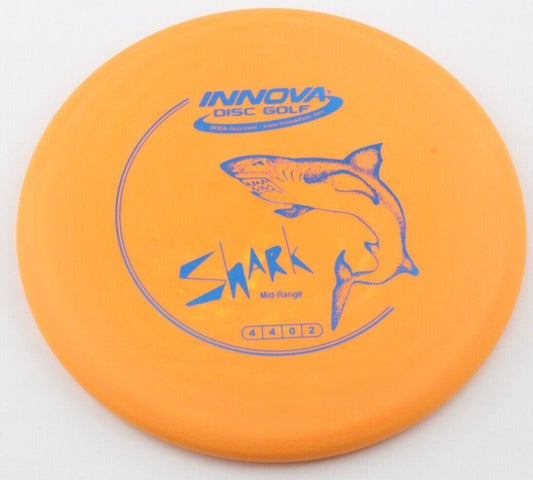 NEW DX Shark 177g Orange Mid-Range Innova Disc Golf at Celestial Discs