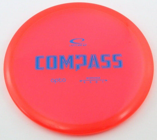 NEW Opto Compass 177g Red Mid-range Latitude 64 Golf Discs Celestial