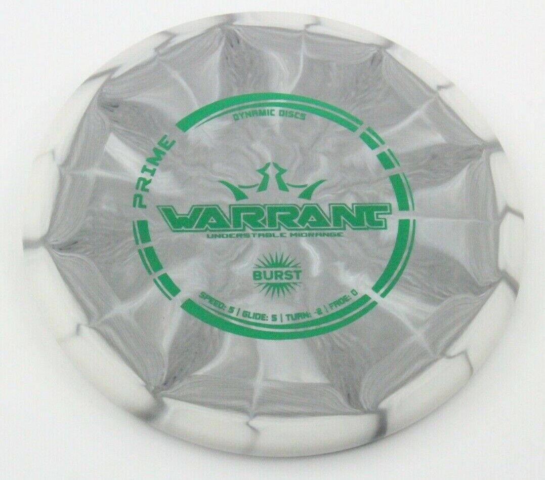 NEW Prime Burst Warrant 178g Mid-range Dynamic Discs Golf Disc at Celestial