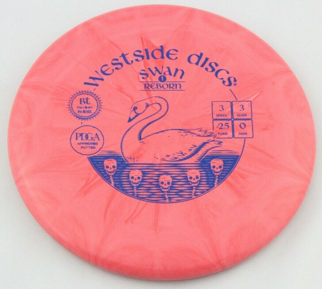 NEW Bt Medium Burst Swan 1 Reborn 173g Putter Westside Golf Discs at Celestial