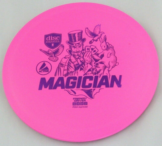 NEW Active Magician 167g Pink Driver Discmania Discs Golf Disc at Celestial
