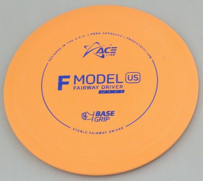 NEW BaseGrip F Model US 174g Peach Driver Prodigy Discs Golf Disc Celestial