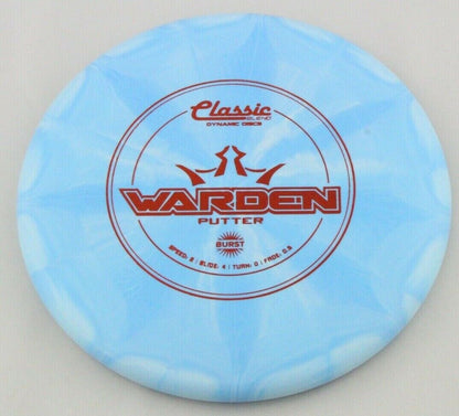 NEW Classic Blend Burst Warden 176g Putter Dynamic Golf Discs at Celestial