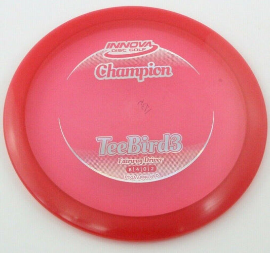 NEW Champion Teebird3 173-5g Redish Driver Innova Disc Golf at Celestial Discs