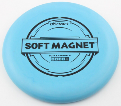 NEW Putter Line Soft Magnet 174g Blue Discraft Discs Disc Golf at Celestial