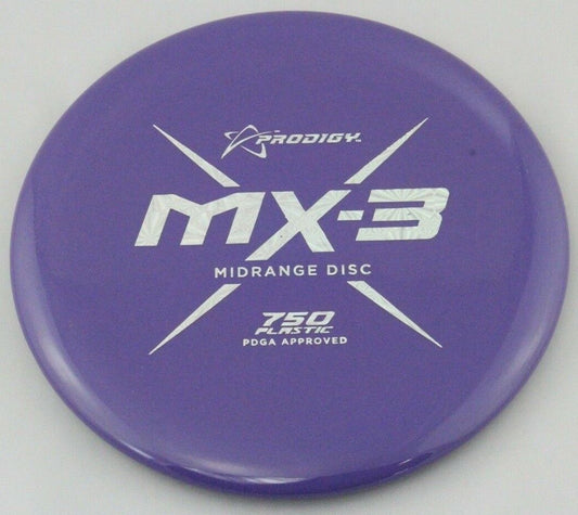 NEW 750 MX-3 180g Purple Mid-Range Prodigy Disc Golf at Celestial