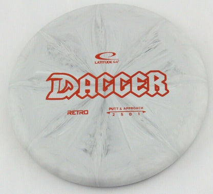 NEW Retro Burst Dagger 175g Putter Latitude 64 Discs Golf Disc at Celestial