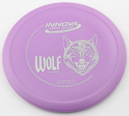 NEW DX Wolf 176g Purple Mid-Range Innova Disc Golf at Celestial Discs