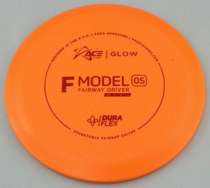 NEW DuraFlex Glow F Model OS 175g Orange Driver Prodigy Disc Golf at Celestial