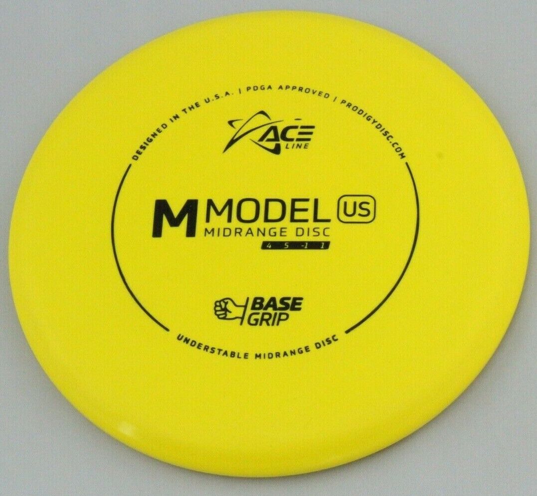 NEW Base Grip M Model US 180g Yellow Mid-Range Prodigy Discs Golf Disc Celestial