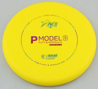 NEW BaseGrip P Model S 154g Yellow Putter Prodigy Discs Golf Disc Celestial