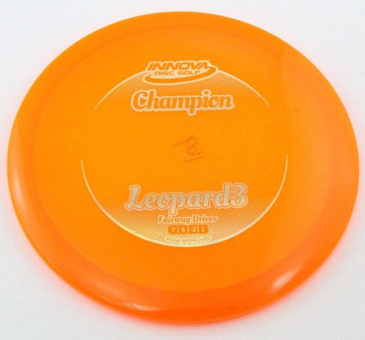 NEW Champion Leopard3 169g Orange Driver Innova Golf Discs at Celestial