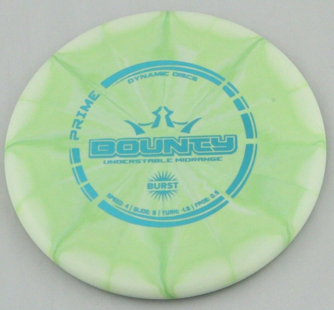 NEW Prime Burst Bounty 178g Mid-range Dynamic Discs Golf Disc at Celestial