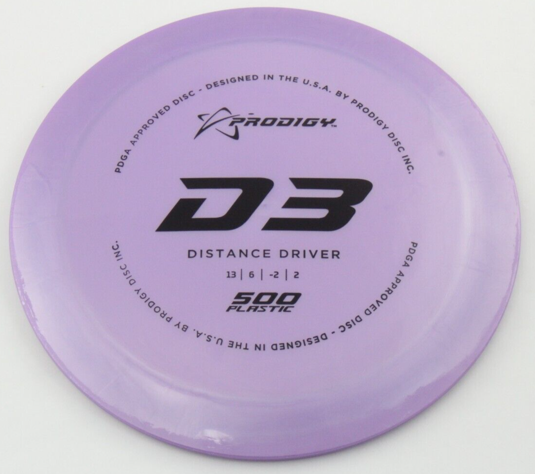 NEW 500 D3 174g Purple Driver Prodigy Discs Golf Disc at Celestial
