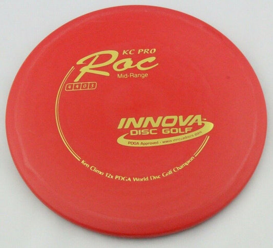 NEW Kc Pro Roc 170g Red Mid-Range Innova Disc Golf at Celestial Discs