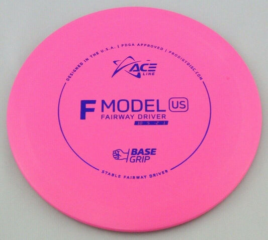NEW BaseGrip F Model US 155g Pink Driver Prodigy Discs Golf Disc Celestial