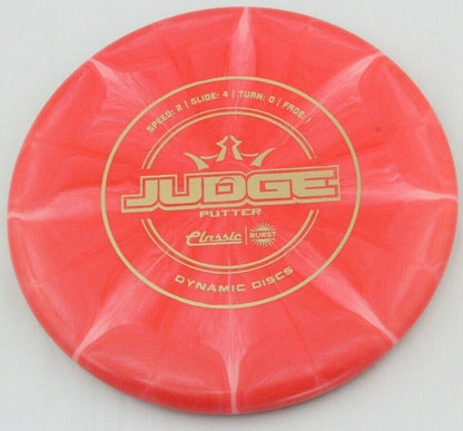 NEW Classic Hard Burst Judge 174g Putter Dynamic Golf Discs at Celestial
