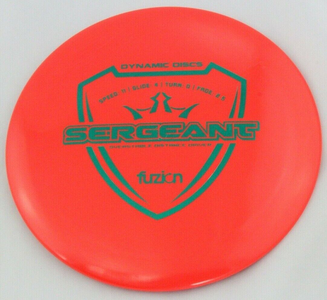 NEW Fuzion Sergeant 173g Red Driver Dynamic Discs Golf Disc at Celestial