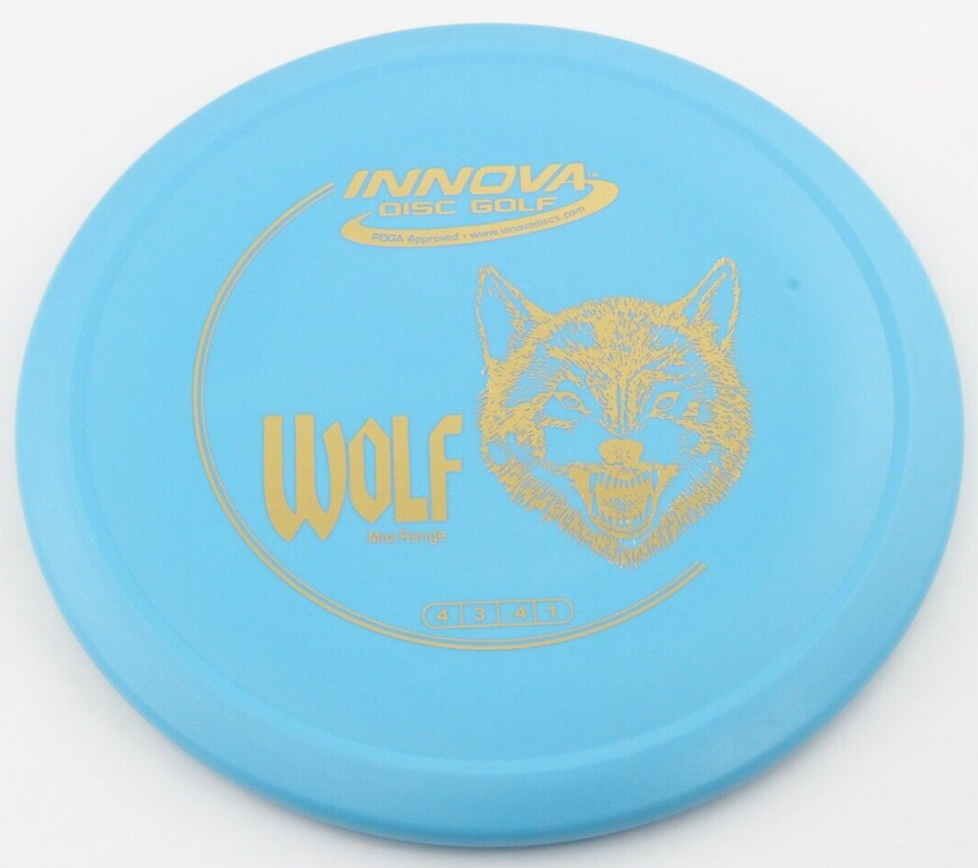 NEW DX Wolf 166g Blue Mid-Range Innova Disc Golf at Celestial Discs