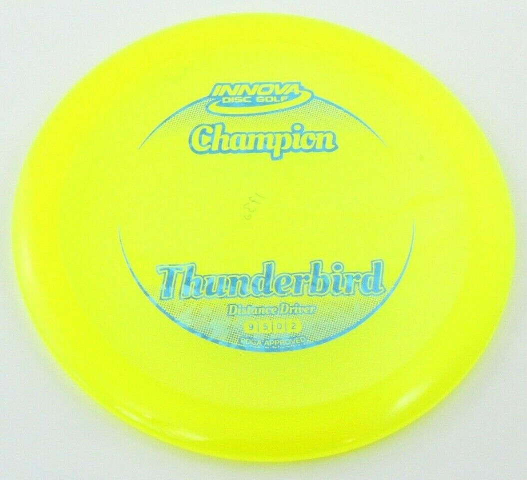 NEW Champion Thunderbird 173-5g Yellow Driver Innova Golf Discs at Celestial
