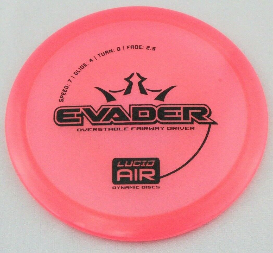 NEW Lucid Air Evader 155g Pink Driver Dynamic Disc Golf at Celestial