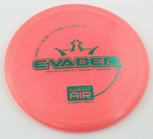 NEW Lucid Air Evader 160g Pink Driver Dynamic Disc Golf at Celestial